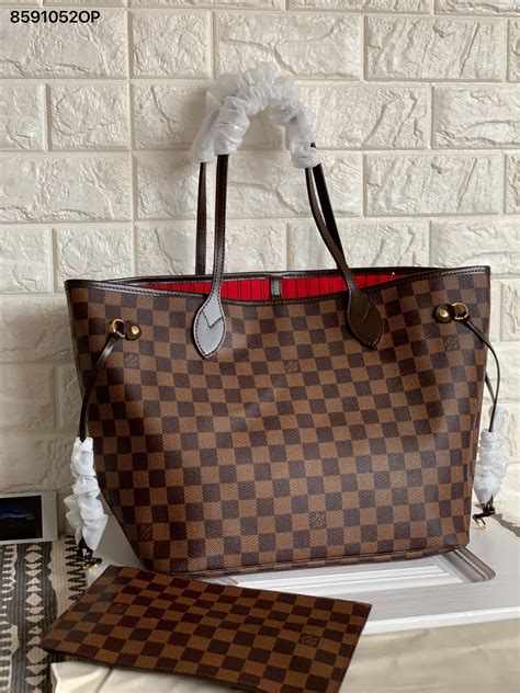 louis Vuitton Bag red interior